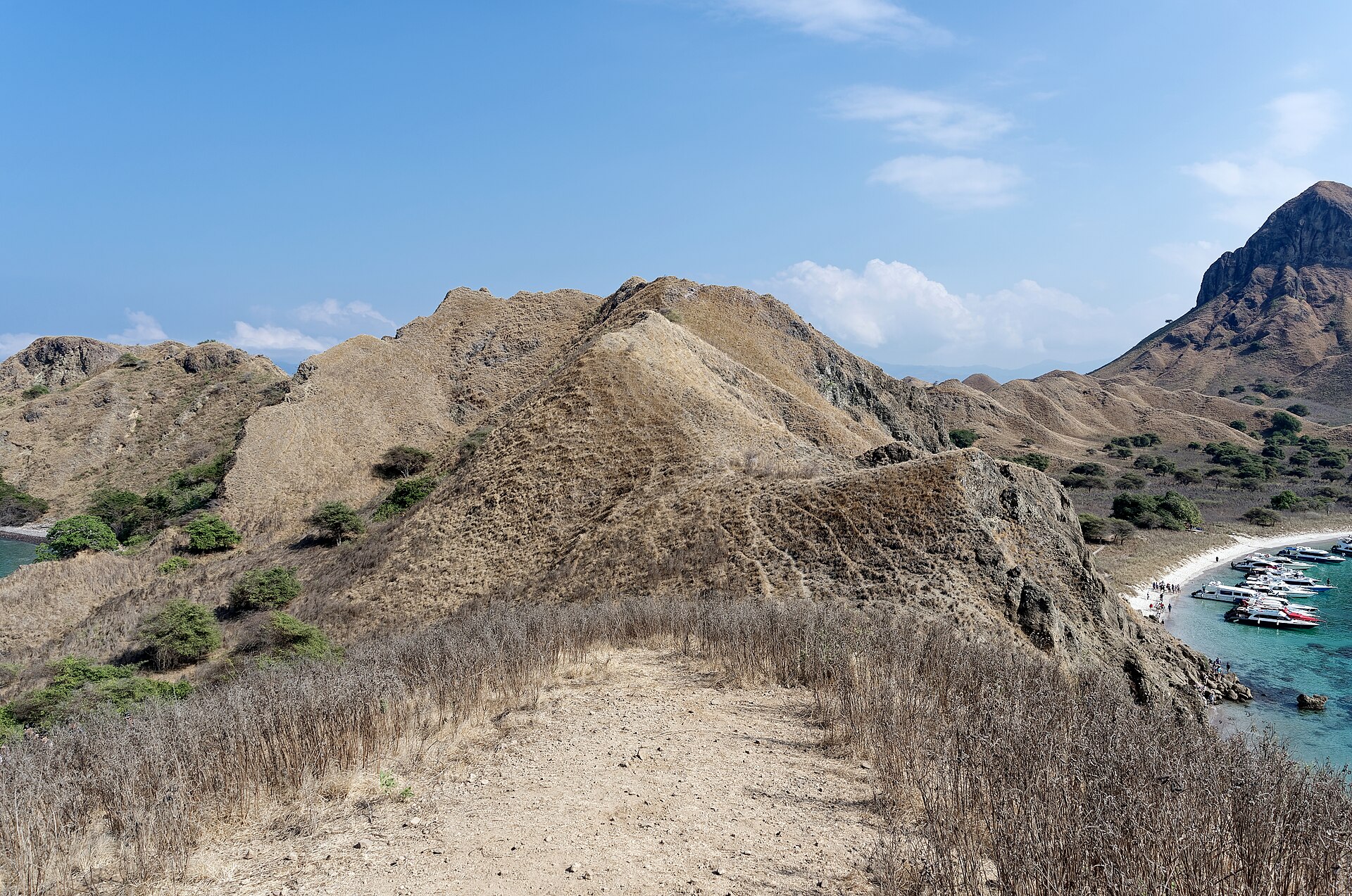 Padar Island panorama